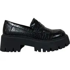 DETOGNI - Mocasín Mujer Negro Cordova