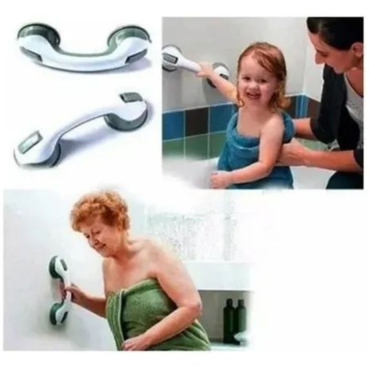 MOVI - Agarradera Manilla Asa Soporte Seguridad Baño Ducha Mango