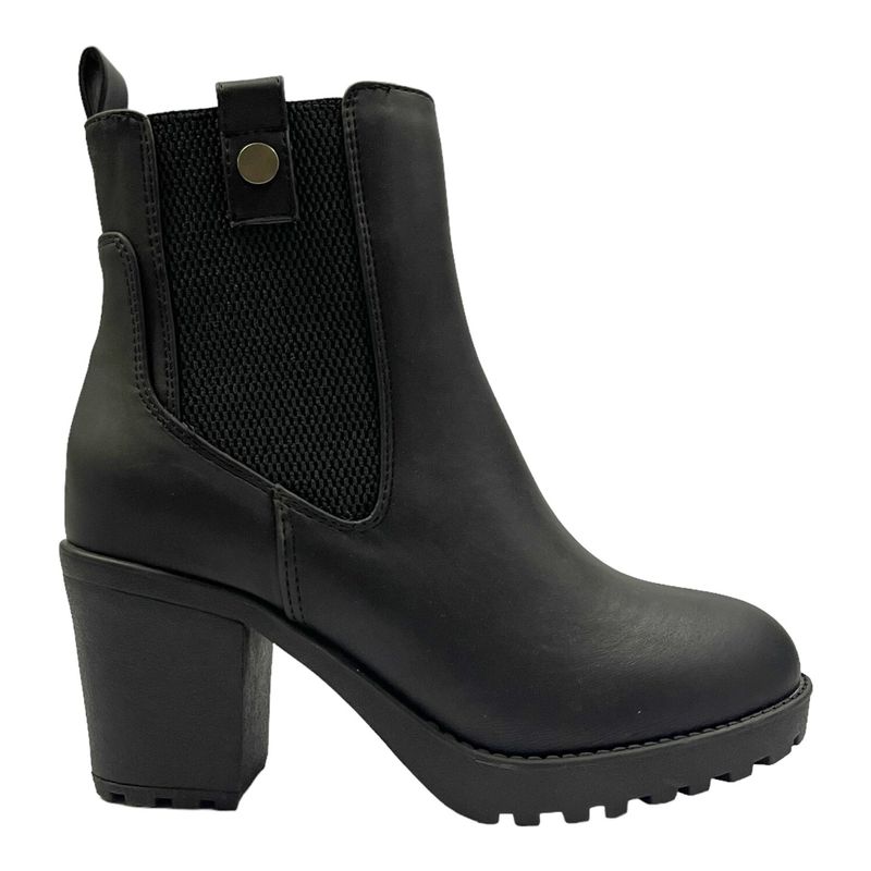 DETOGNI - Botin Mujer Negro Boston Detogni
