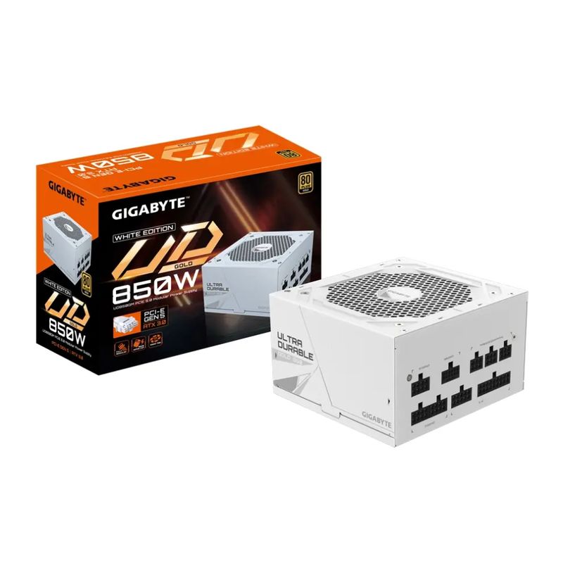 GIGABYTE - Fuente de Poder Gigabyte UD850GM PG5W 850W Modular 80+ Gold