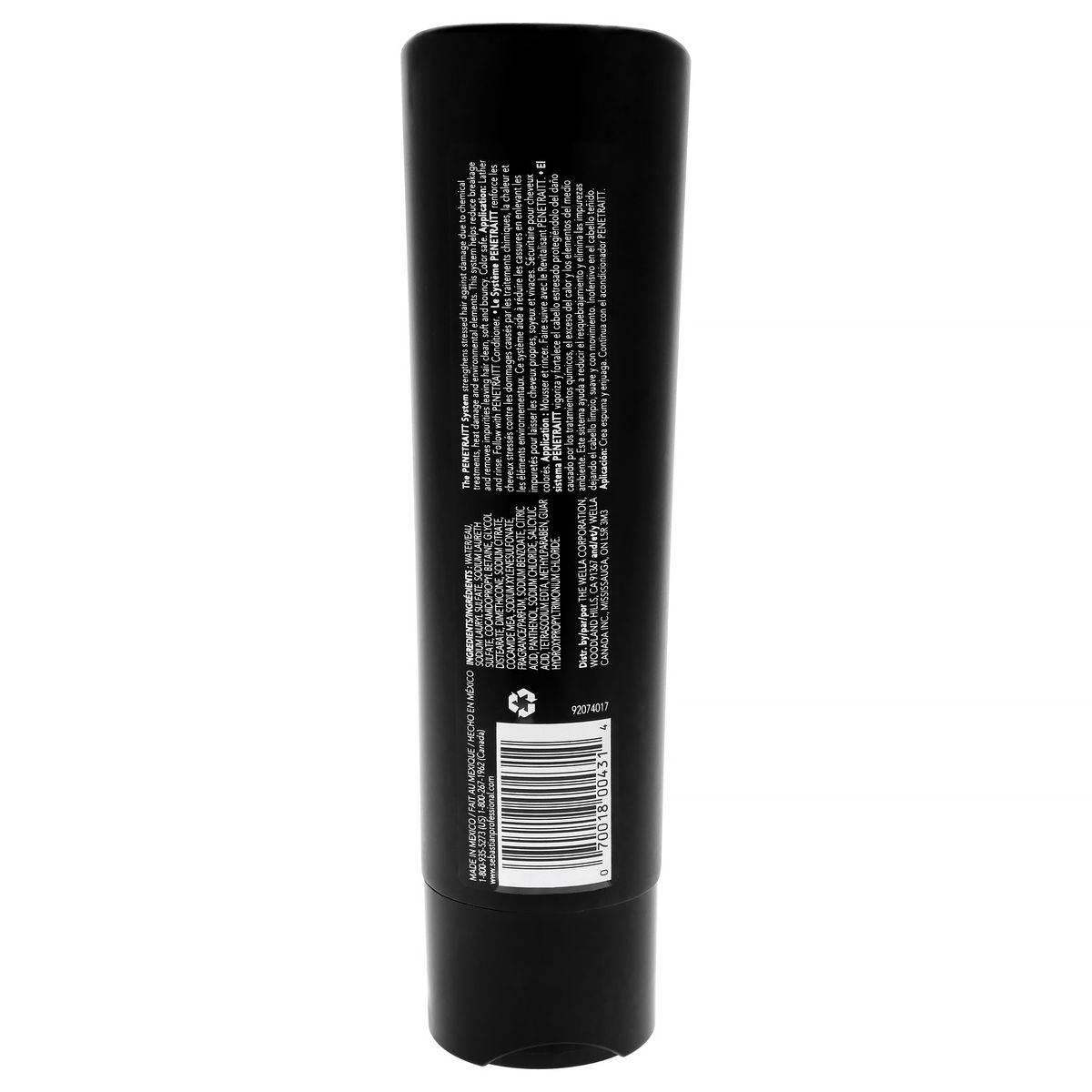 SEBASTIAN - Shampoo Fortalecedor Y Reparador Penetraitt 250 Ml Sebastian