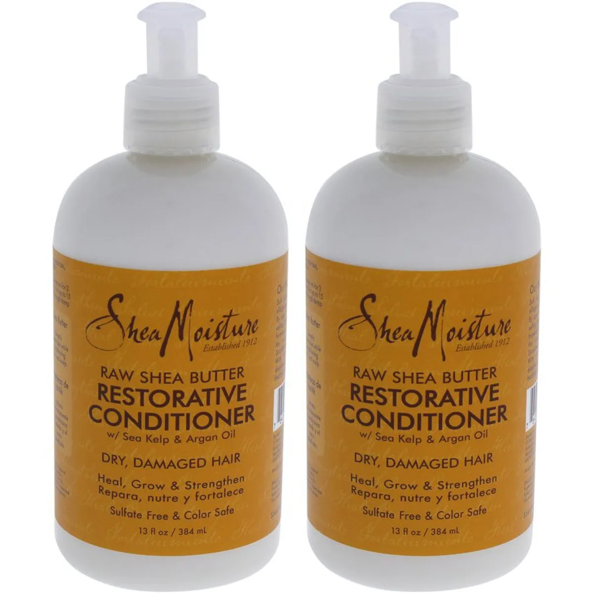 SHEA MOISTURE - Pack Acondicionador Restaurador Shea Moisture 384ml