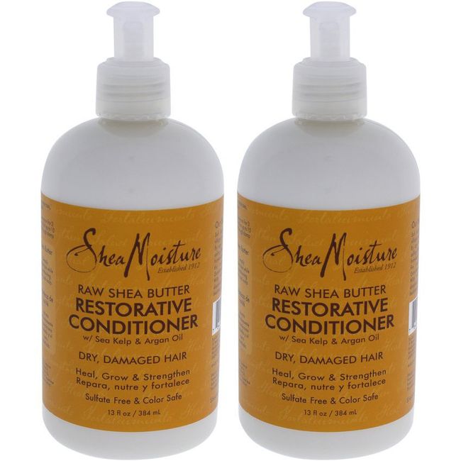 SHEA MOISTURE - Pack Acondicionador Restaurador Shea Moisture 384ml