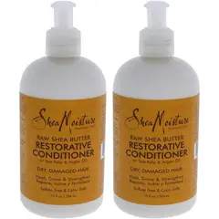 SHEA MOISTURE - Pack Acondicionador Restaurador 384ml