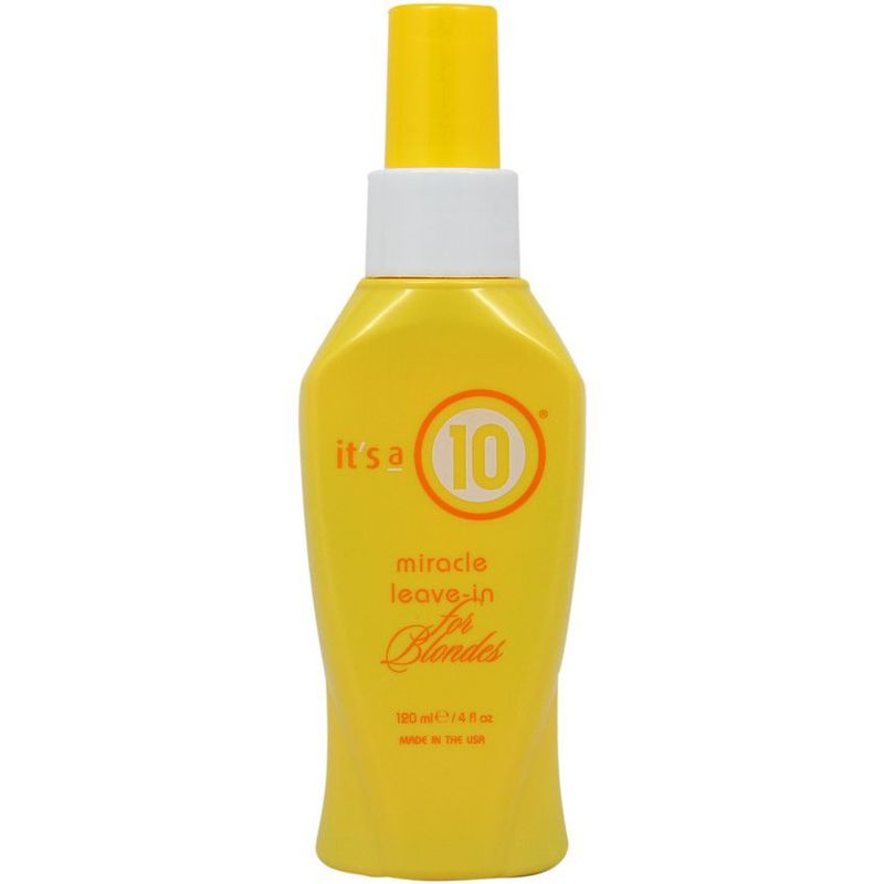 ITS A 10 - Tratamiento de Pelo Tonos Rubios Miracle Leave-In It's a 10 120ml.-
