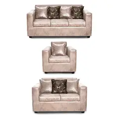 ADONIS LEUDH - Living 3+2+1 Ezeiza Envejecido Beige XL