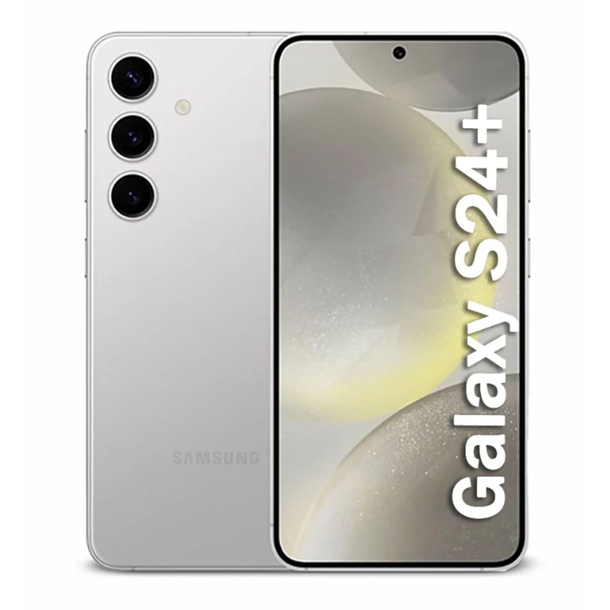 SAMSUNG - Samsung Galaxy S24 Plus 5G 256GB - Plateado - Reacondicionado