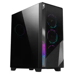 AORUS - Gabinete Gamer C500 Glass, Usb 3.1 Vidrio Templado, 4Fan