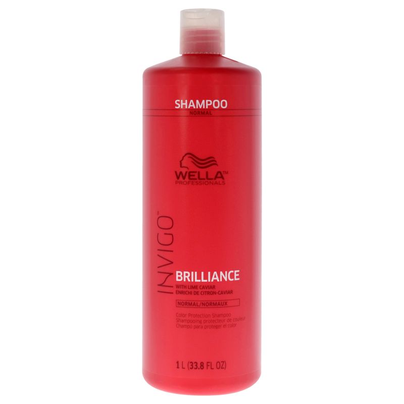 WELLA - Shampoo Invigo Brilliance para cabello fino 1000ml Wella