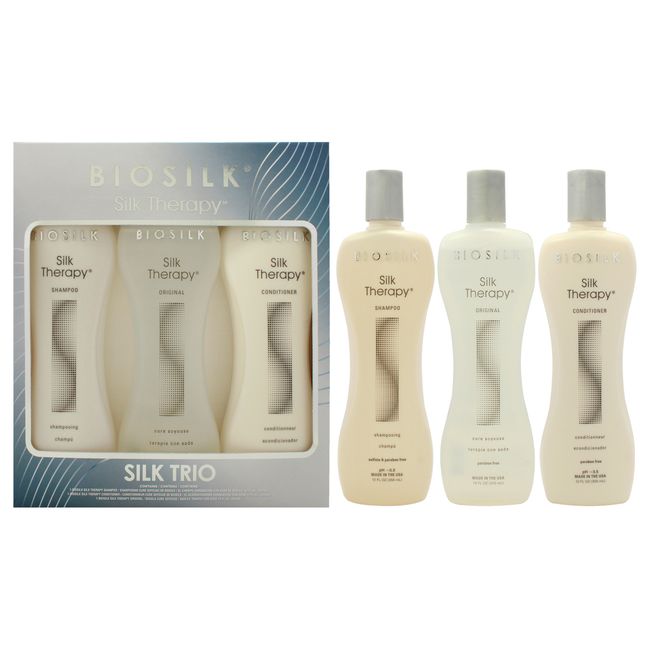 BIOSILK - Set Trío de Terapia de Seda 3 Piezas - Biosilk.-