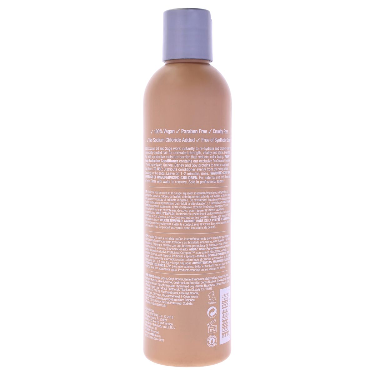 ABBA - Acondicionador de protección del color-abba-8oz