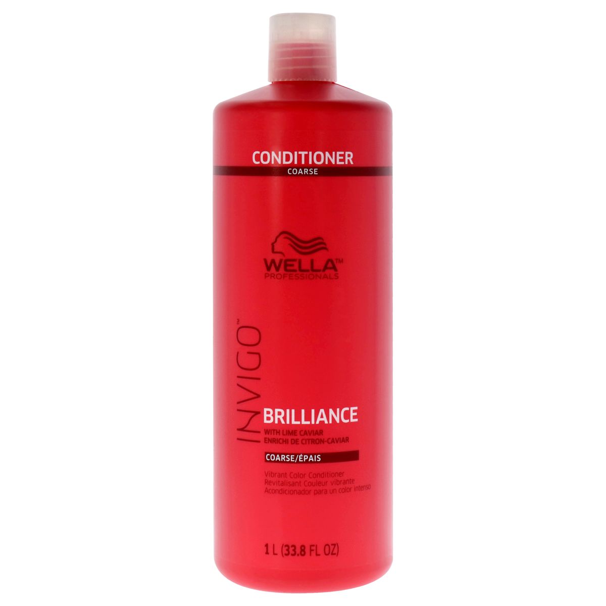 WELLA - Acondicionador Brilliance para Cabello Grueso de Wella - 1000ml