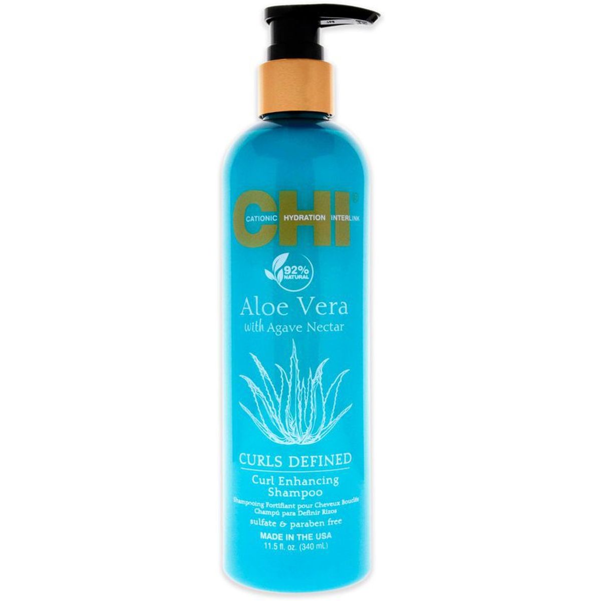 CHI - Shampoo Definidor de Rizos con Aloe Vera CHI 340ml