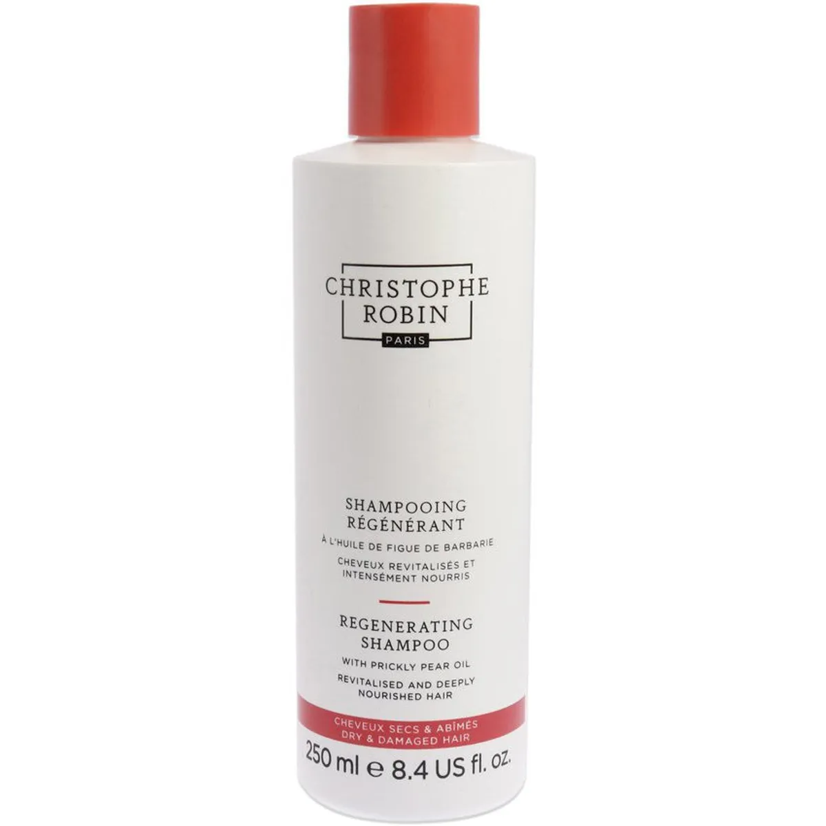CHRISTOPHE ROBIN - Shampoo Regenerador con Aceite de Higo Chumbo-Christophe Robin-250ml.