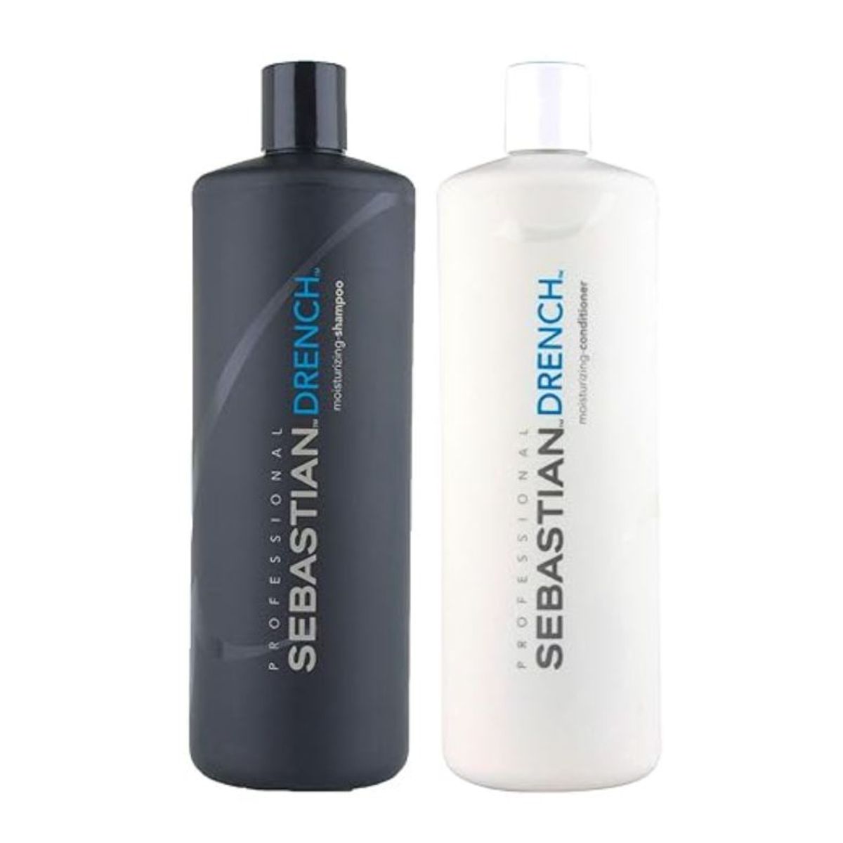 SEBASTIAN - Pack Shampoo y Acondicionador Drench 1L cu Sebastian.-