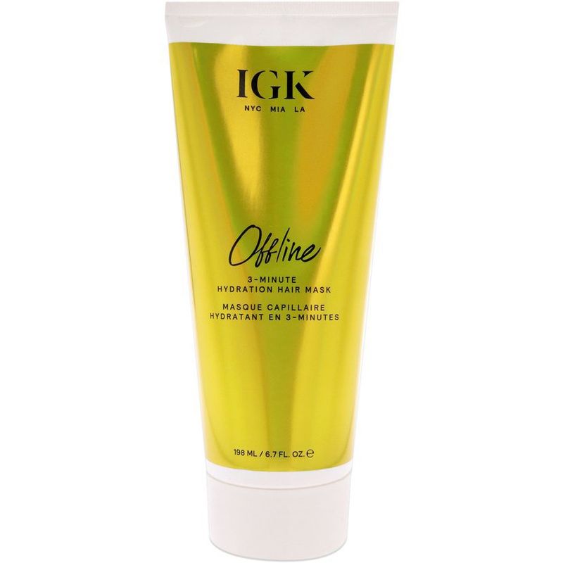 IGK - Mascarilla capilar de hidratación de 3 minutos sin conexión-IGK-198ml..-