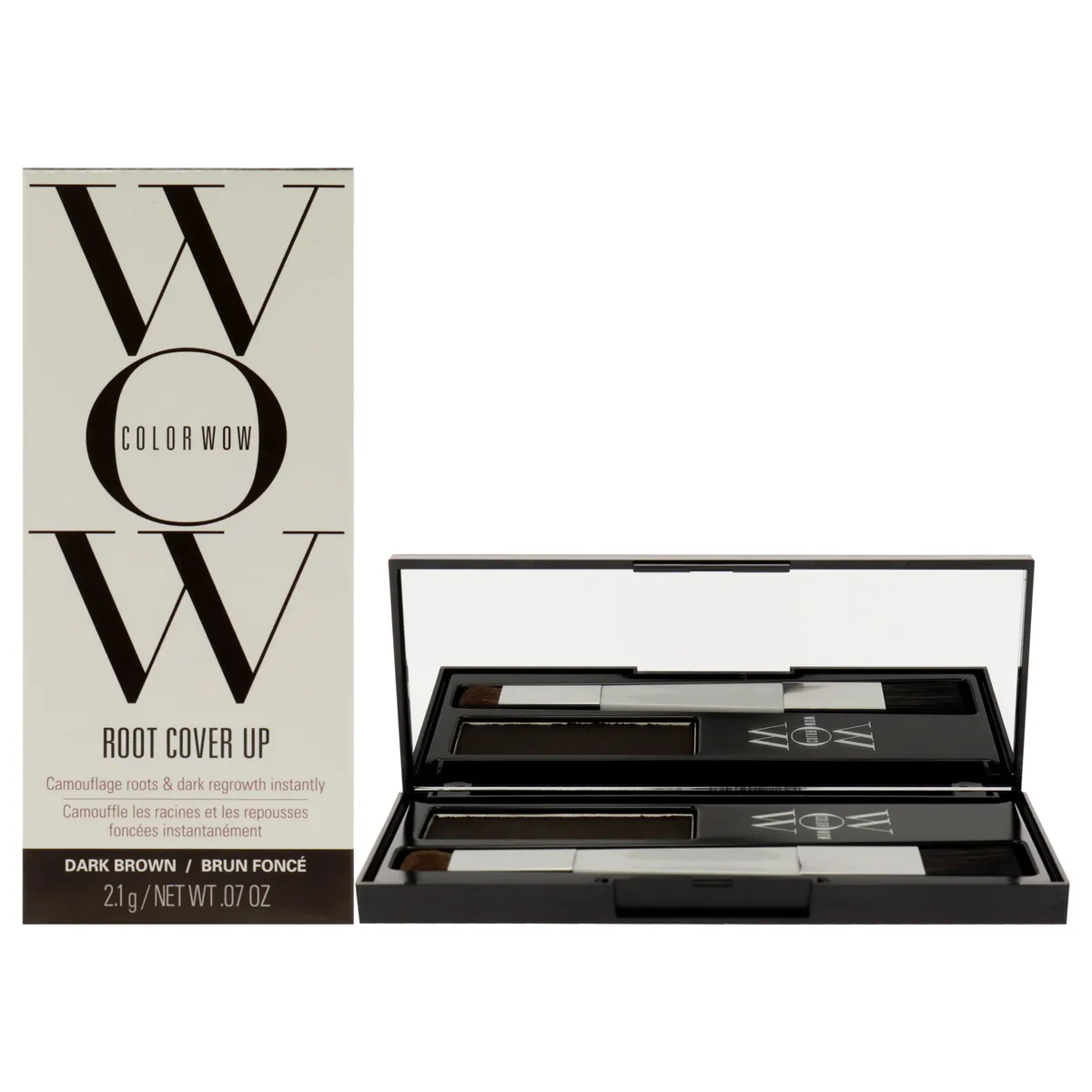 COLOR WOW - Cubre Raíces Root Cover Up Color Wow - Marrón oscuro.