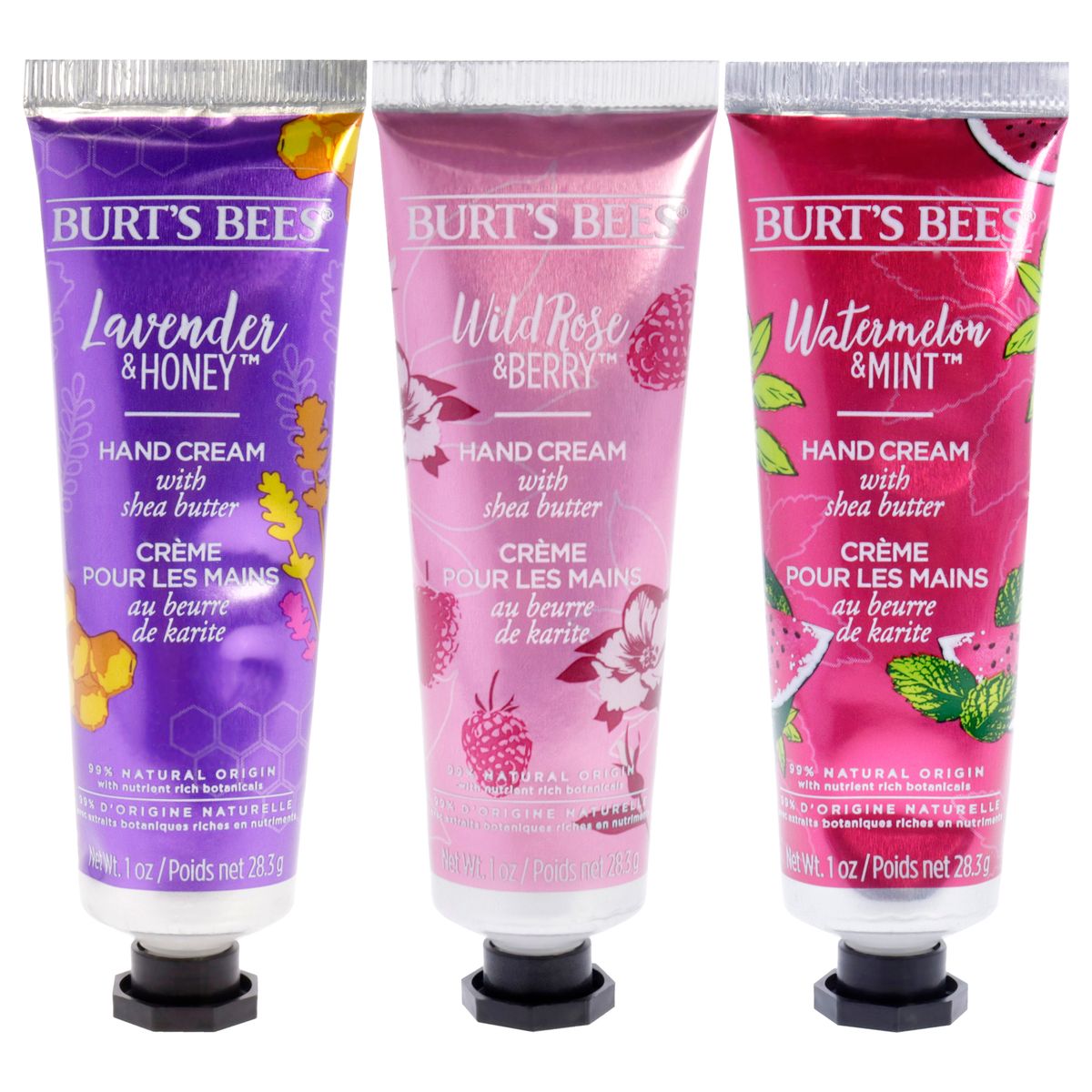BURTS BEES - Trío de Crema para Manos 3 Piezas - Burts Bees