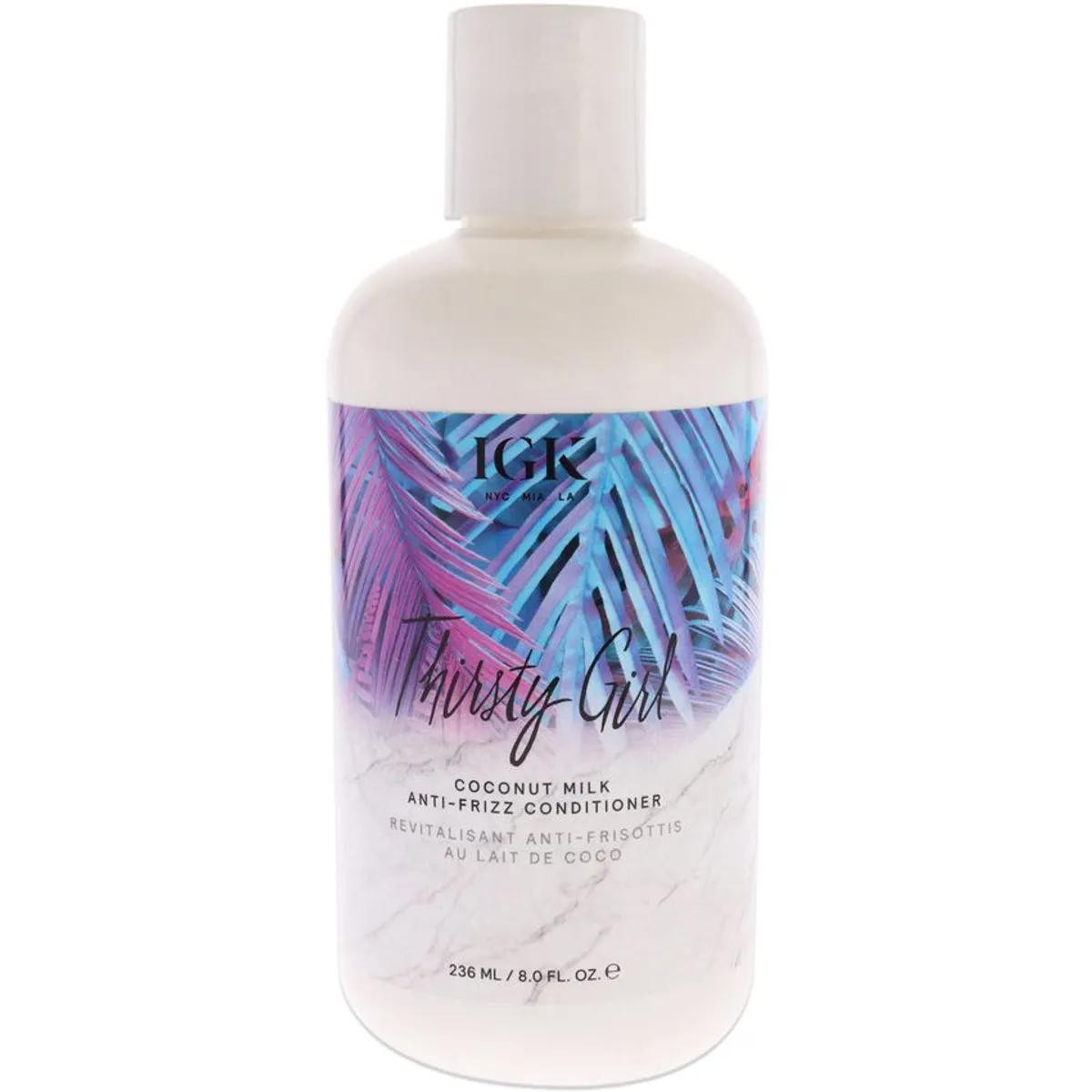 IGK - Acondicionador Hidratante Thirsty Girl Leche De Coco Anti Frizz 237 Ml Igk