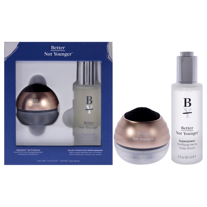 BETTER NOT YOUNGER - Dúo para Cabello y Cuero Cabelludo - Better Not Younger.-