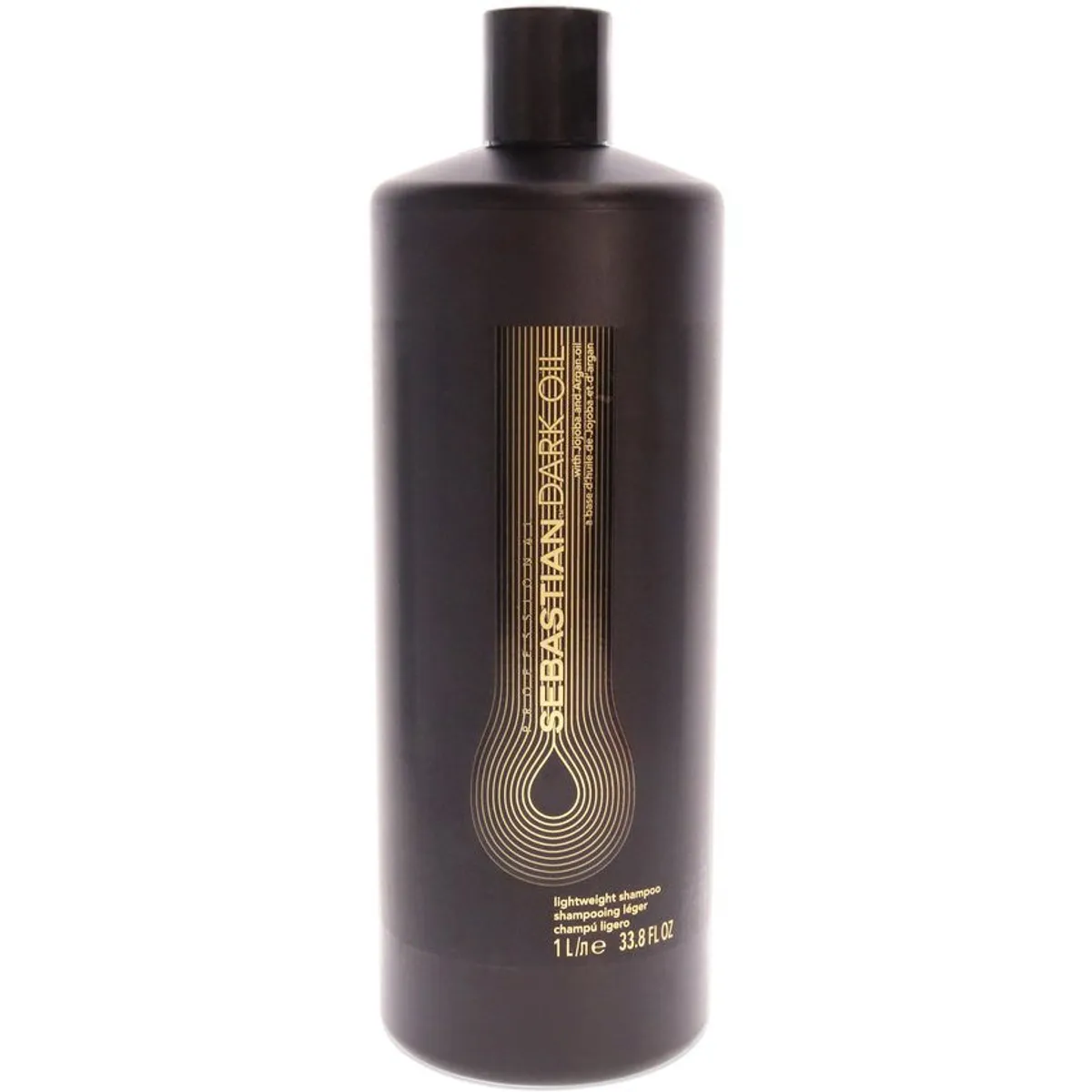 SEBASTIAN - Shampoo Ligero Hidratante Dark Oil 1 L Sebastian