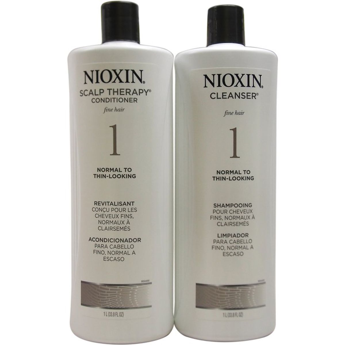 NIOXIN - Pack Shampoo y Acondicionador 1L Nioxin.