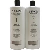 Pack Shampoo y Acondicionador 1L Nioxin.