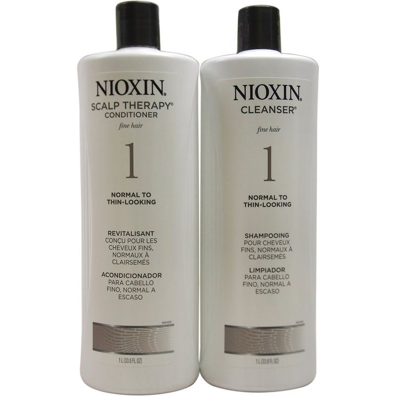 NIOXIN - Pack Shampoo y Acondicionador 1L Nioxin..-