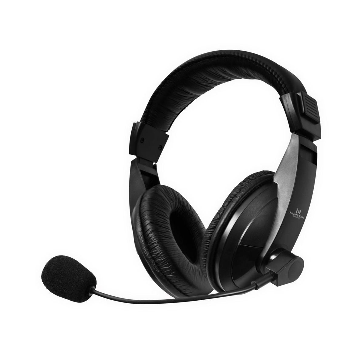 MONSTER GAMES - Audifonos Gamer Jack 3.5 PS4 PS5 PC Negro Loud Monster Games