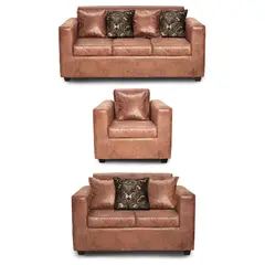 ADONIS LEUDH - Living 3+2+1 Ezeiza Envejecido Terracota XL