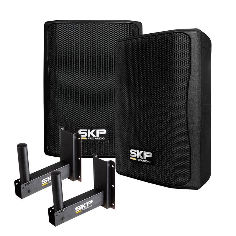 SKP - Par de parlantes más sporte de muro SKP SK 208Px