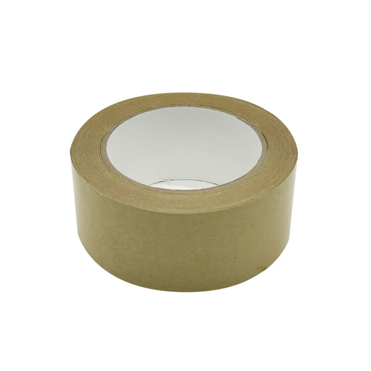 DALI - Cinta de papel kraft adhesiva ecológica 48 mm x 40 mts