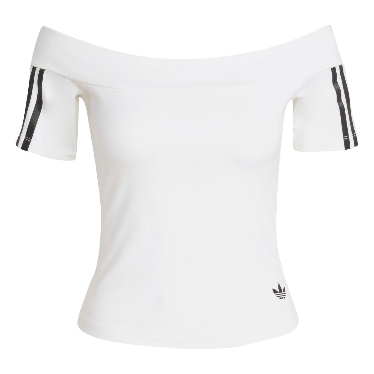 ADIDAS - Polera tipo bandeau de manga corta