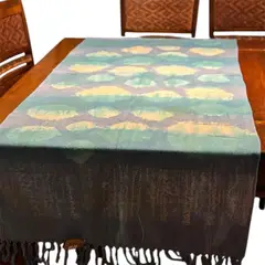 GOIC DISEÑOS - CAMINO DE MESA DE ALGODÓN HECHO A MANO DISEÑO EXCLUSIVO.