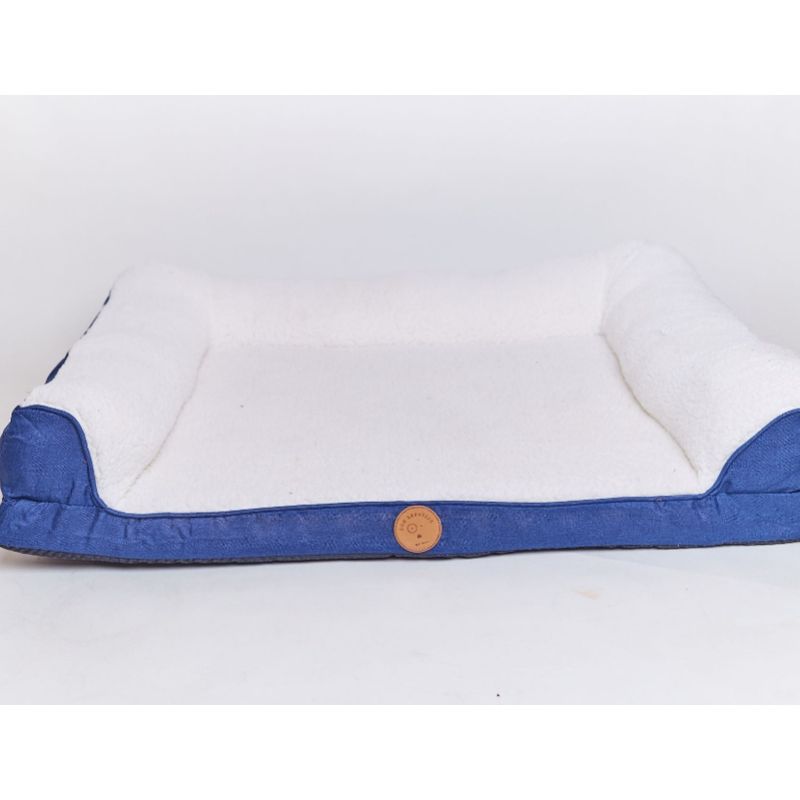 DOG REPUBLIC - Cama Sofá Premium Azul S Dog Republic.