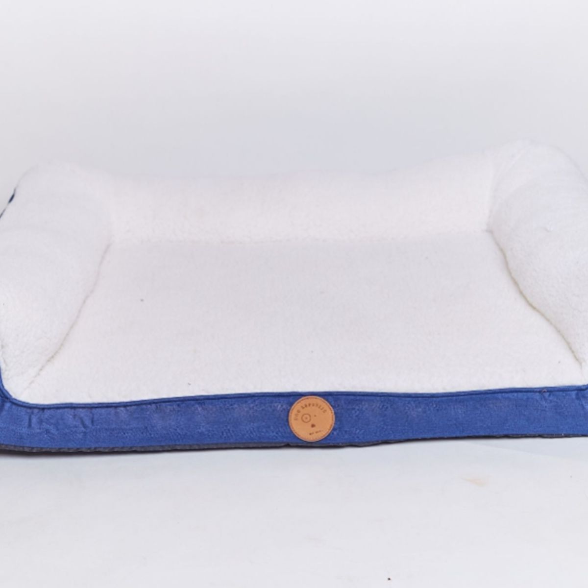 DOG REPUBLIC - Cama Sofá Lavable Mediana Azul M Animal Republic