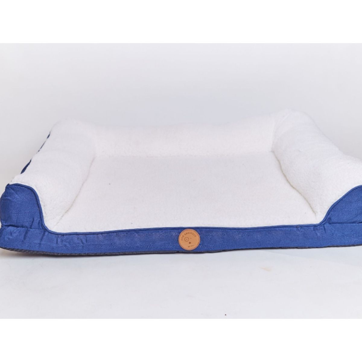 DOG REPUBLIC - Cama Sofá Lavable Mediana Azul M Animal Republic