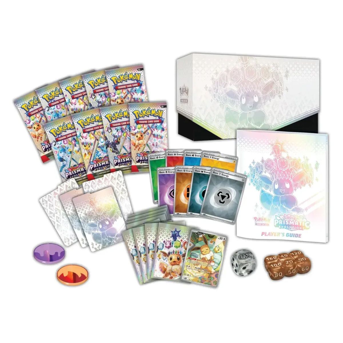 POKEMON - Cartas Pokemon Tcg Prismatic Evolutions Elite Trainer Box Español