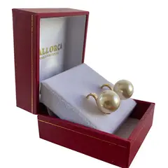 MALLORCA - AROS PENDIENTES PERLAS DE 12 mm.