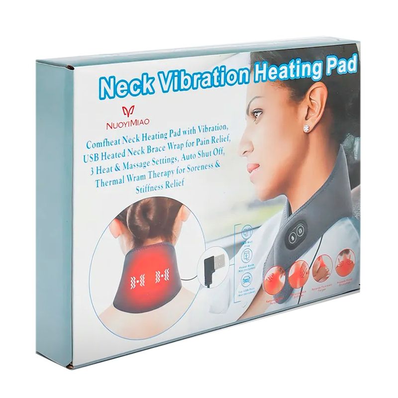 GENERICO - Masajeador Para Cuello Cervical Almohadilla Térmica