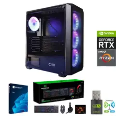 AMD CORP - Pc Gamer AMD Ryzen 7 5700X - 32GB RAM - RTX 5060TI - 2TB - Wifi - P1