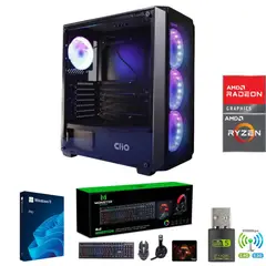 AMD CORP - Pc Gamer AMD Ryzen 7 5700X - 16GB RAM - RX 7600 - 1TB - Wifi - P1