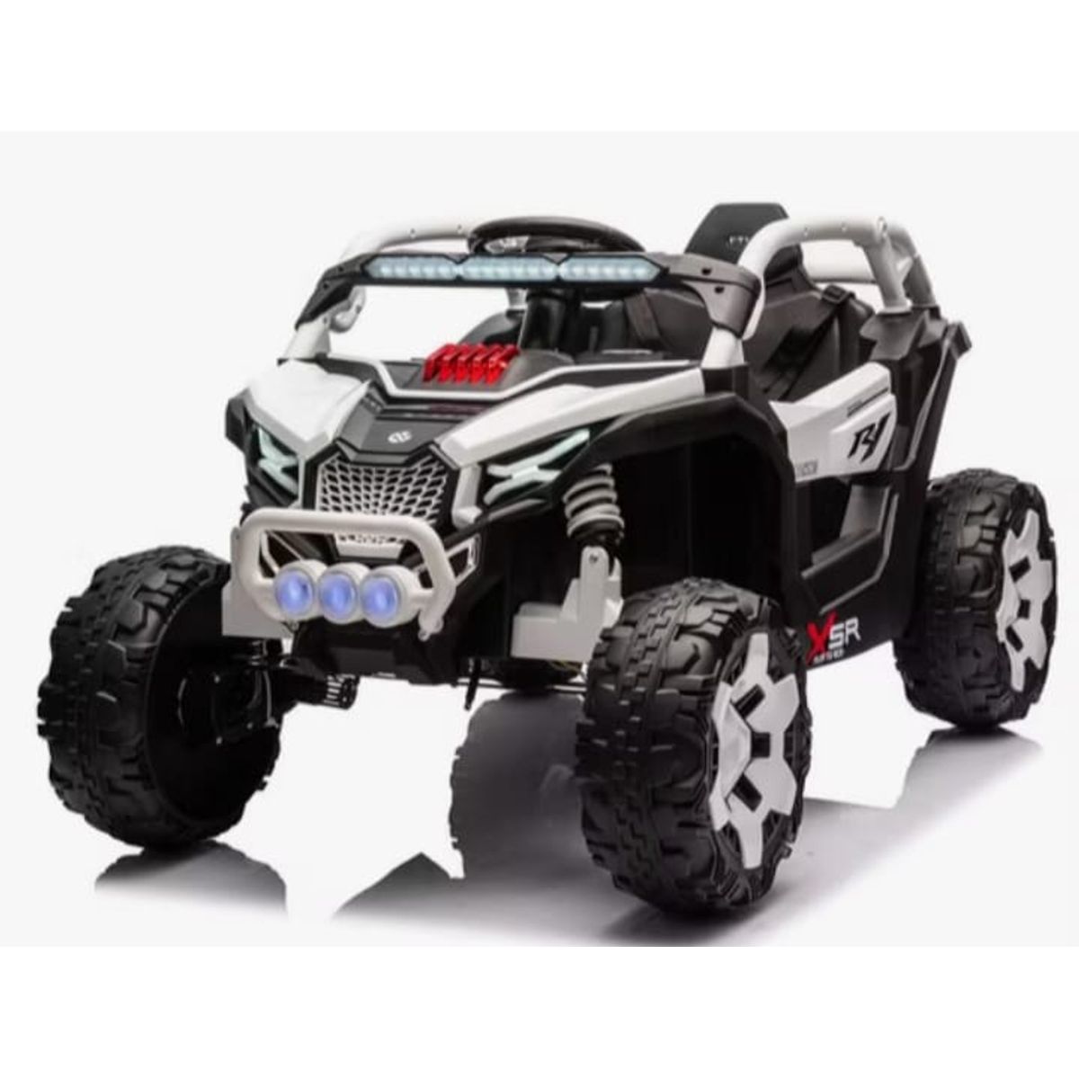 GENERICO - Auto a Bateria Utv 4x4 Con control Remoto Blanco