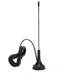 GENERICO - Antena Tv Digital Full Hd Base Magnética Interior Y Exterior