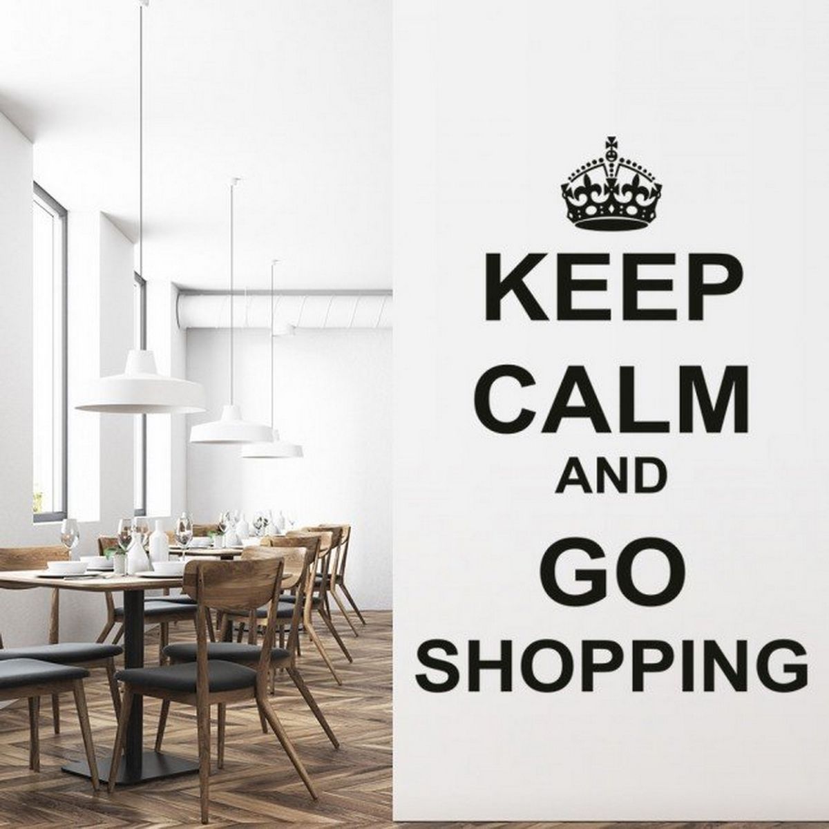AVERY - Keep Calm Go Shopping WS-19689