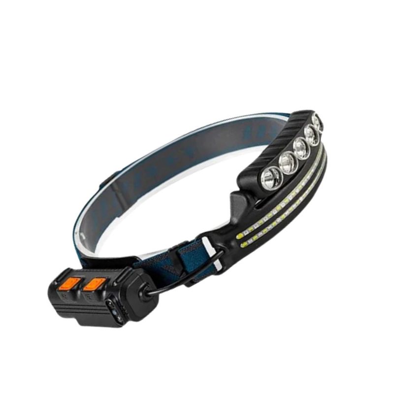 GENERICO - Linterna Frontal Cabeza Led Recargable Usb Sensor Movimiento