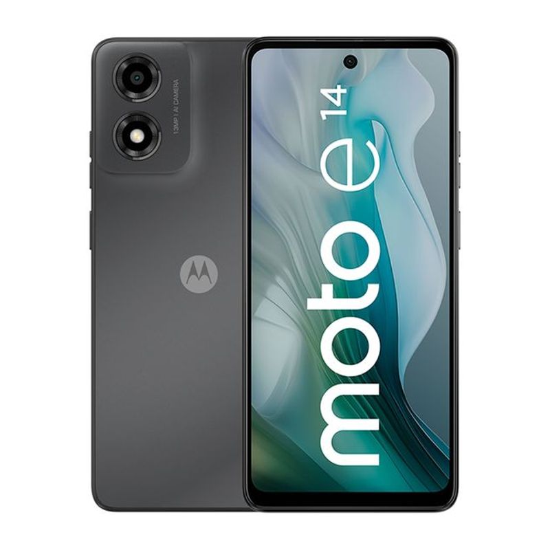MOTOROLA - CELULAR MOTO E14 MOTOROLA 64GB 4GB RAM 13MP 66” Gris