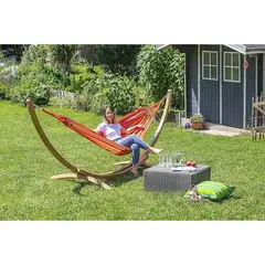MOVI - Hamaca Portátil para Camping y Jardín con Bolsa