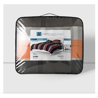 Imagen 2 del producto Plumón Af Reversible 2 Plazas Franjas