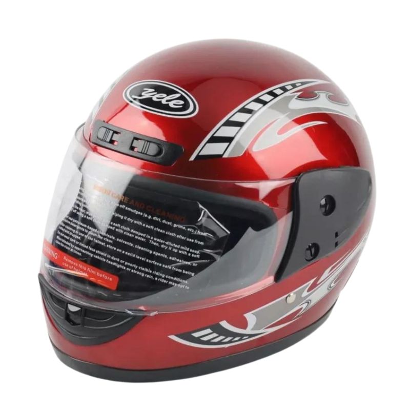 GENERICO - Casco Moto Motociclista Protector Visor Cerrado